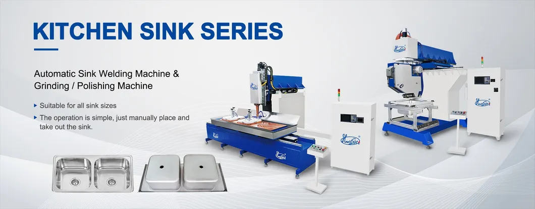 Machine de meulage et polissage des bords d'évier CNC Hwashi 0