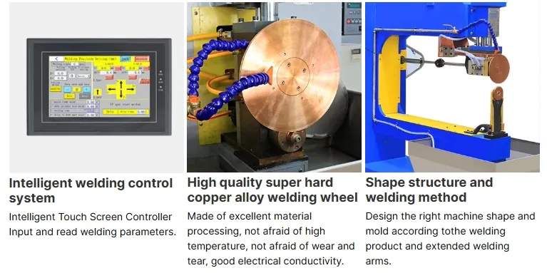 Solution de soudage automatique du réservoir de carburant Hwashi à soudure à couture longitudinale de haute précision avec des performances supérieures à l'étanchéité 1
