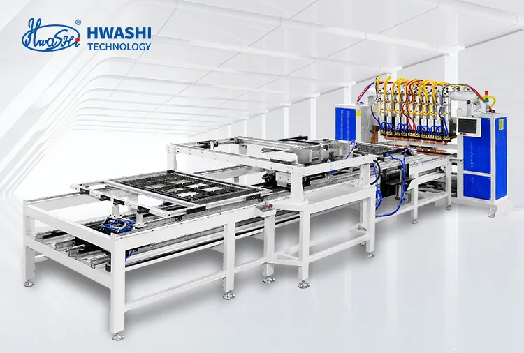 La machine de soudage Hwashi: cadre de fil de base et soudage en file de fil de fer 0