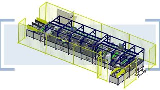 Ligne de fabrication de planches à repasser entièrement automatique — Du tube brut au produit fini, zéro ha manuel